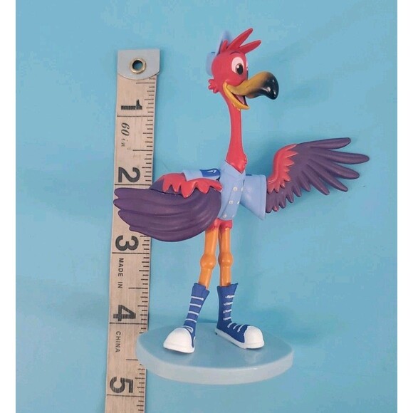 Disney Junior TOTS Tiny Ones Transport Service Freddy the Flamingo Cake Topper - Picture 8 of 8